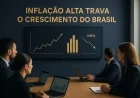 Inflação alta trava o crescimento do Brasil