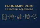 Pronampe 2026: 5 erros na aprovação