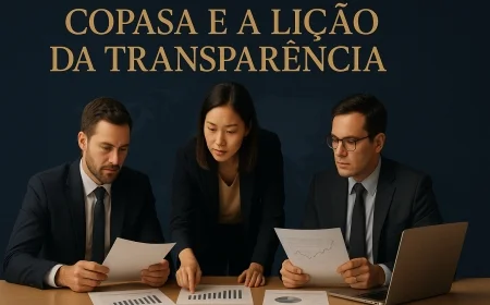Copasa e a lição da transparência