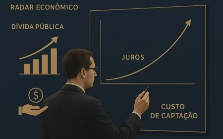 Dívida pública sobe e pressiona juros