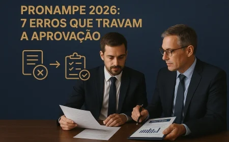 Pronampe 2026: 7 erros que travam a aprovação