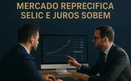 Mercado reprecifica Selic e juros sobem