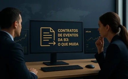 Contratos de eventos da B3: o que muda