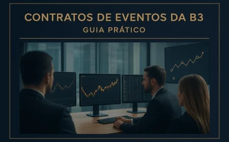 Contratos de eventos da B3: guia prático