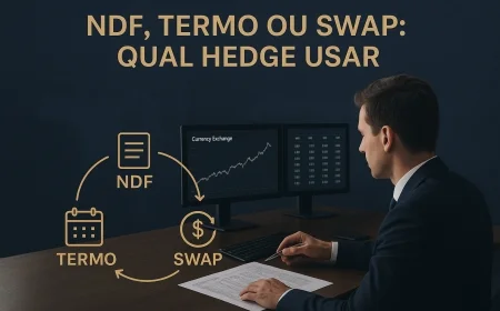 NDF, termo ou swap: qual hedge usar