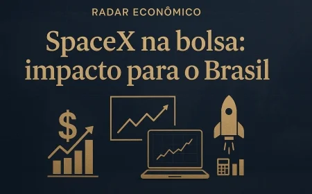 SpaceX na bolsa: impacto para o Brasil