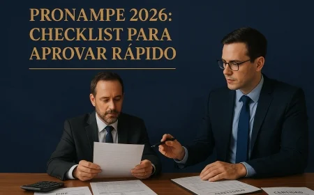 Pronampe 2026: checklist para aprovar rápido