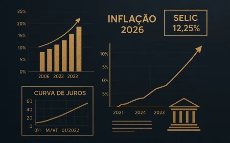 Mercado eleva inflação 2026 e projeta juros altos por mais tempo