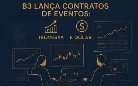 B3 lança contratos de eventos: Ibovespa e dólar