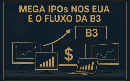 Mega IPOs nos EUA e o fluxo da B3