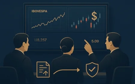 B3 lança contratos de eventos em Ibovespa e dólar
