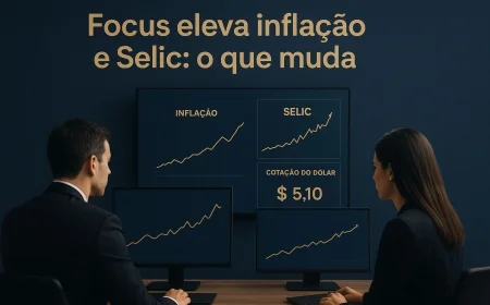 Focus eleva inflação e Selic: o que muda