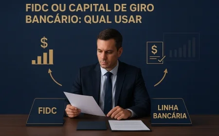 FIDC ou capital de giro bancário: qual usar