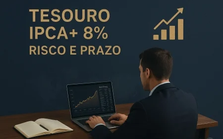 Tesouro IPCA+ 8%: risco e prazo