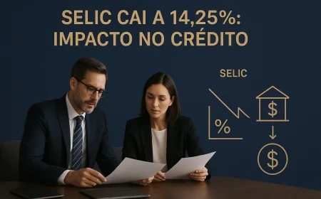 Selic cai a 14,25%: impacto no crédito