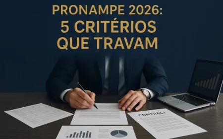 Pronampe 2026: 5 critérios que travam