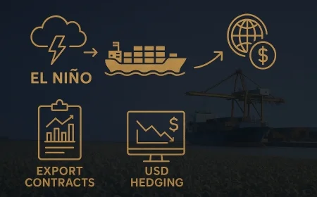 El Niño e exportações do agro