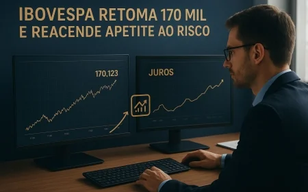 Ibovespa retoma 170 mil e reacende apetite ao risco