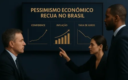 Pessimismo econômico recua no Brasil
