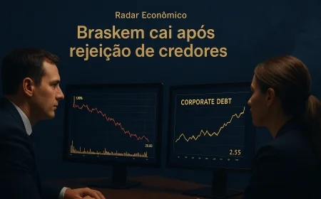 Braskem cai após rejeição de credores