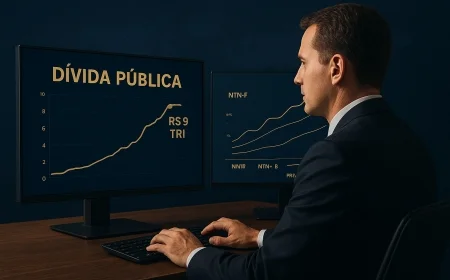 Dívida pública passa de R$ 9 trilhões em maio
