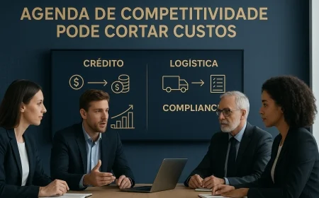 Agenda de competitividade pode cortar custos