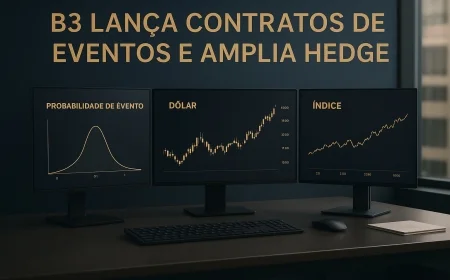 B3 lança contratos de eventos e amplia hedge