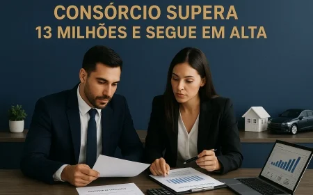 Consórcio supera 13 milhões e segue em alta