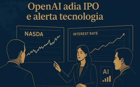 OpenAI adia IPO e alerta tecnologia