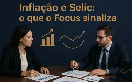 Inflação e Selic: o que o Focus sinaliza