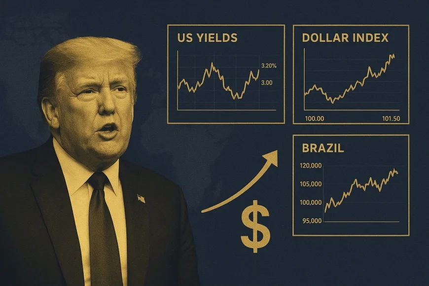 Analista acompanhando Treasuries, dólar e Ibovespa após ruído político sobre inflação