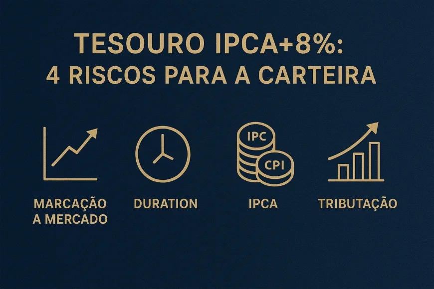 Tesouro IPCA+8%: 4 riscos para a carteira