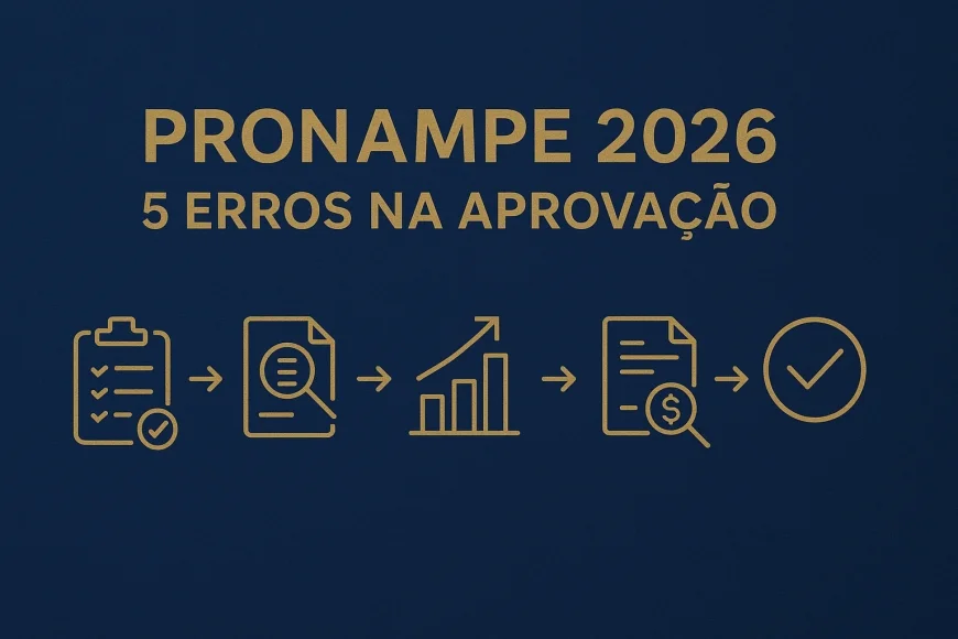 Pronampe 2026: 5 erros na aprovação