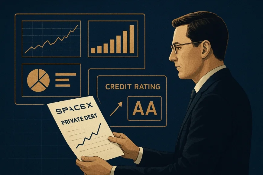Analista financeiro avaliando captação bilionária de empresa de tecnologia