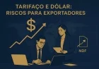 Tarifaço e dólar: riscos para exportadores