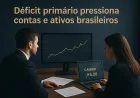 Déficit primário pressiona contas e ativos brasileiros
