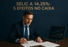 Selic a 14,25%: 5 efeitos no caixa