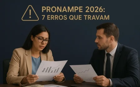 Pronampe 2026: 7 erros que travam