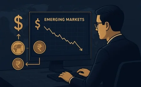 Dólar forte pressiona moedas emergentes