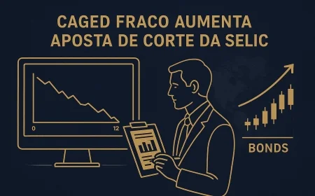 Caged fraco aumenta aposta de corte da Selic