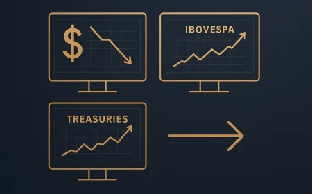 Payroll fraco alivia dólar e sustenta Ibovespa