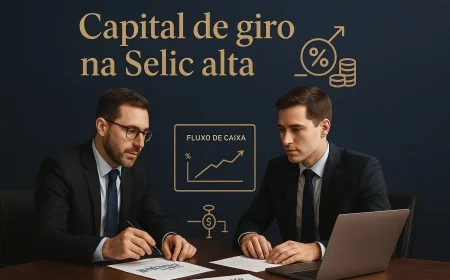 Capital de giro na Selic alta