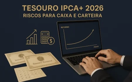 Tesouro IPCA+ 2026: riscos para caixa e carteira