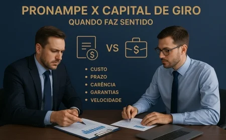 Pronampe x capital de giro: quando faz sentido