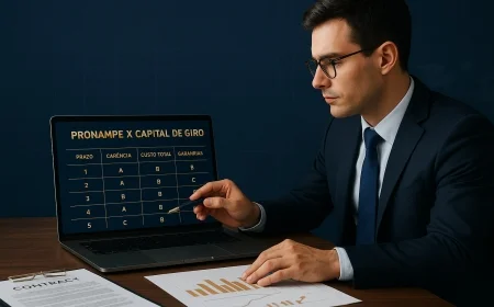 Pronampe ou capital de giro: 6 cenários