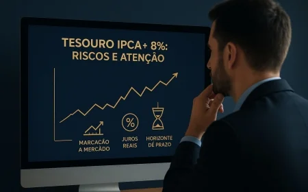 Tesouro IPCA+ 8%: riscos e atenção
