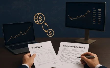 Fechamento de câmbio na importação e exportação