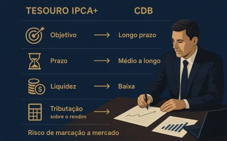Tesouro IPCA+ ou CDB: 5 cenários