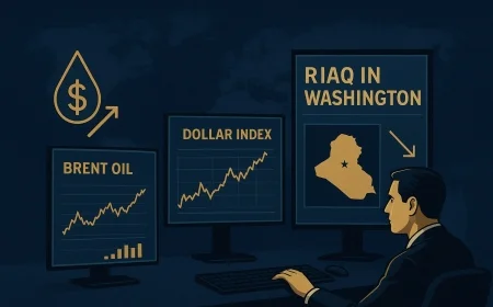 Iraque em Washington pressiona petróleo e dólar