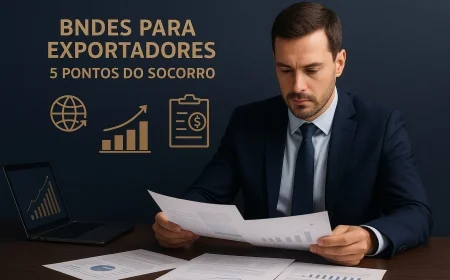 BNDES para exportadores: 5 pontos do socorro